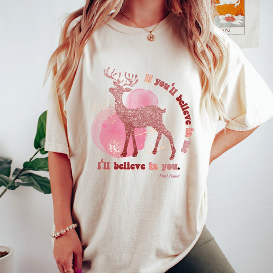 I'll believe in you t-shirt, Funny Shirt, Sarcastic Shirt, Funny Gift for Her, Best Friend Gift, Motivational Shirt, Sister Gift - AFADesignsCo