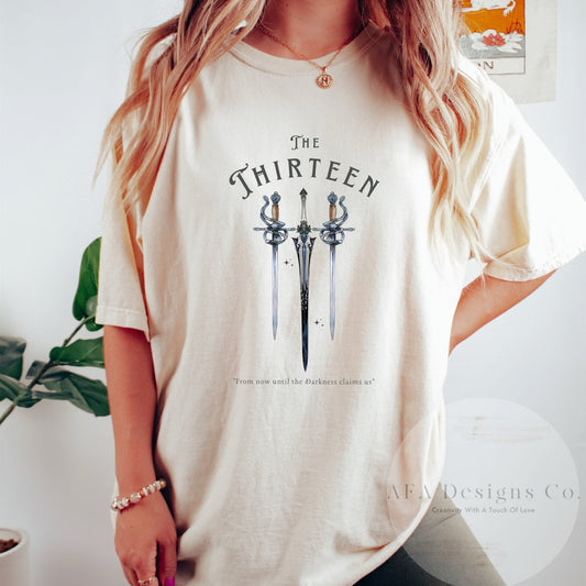 Throne of Glass Acotar Shirt Sarah J Maas SJM, The Thirteen Shirt, Night Court Shirt, Bookish - AFADesignsCo