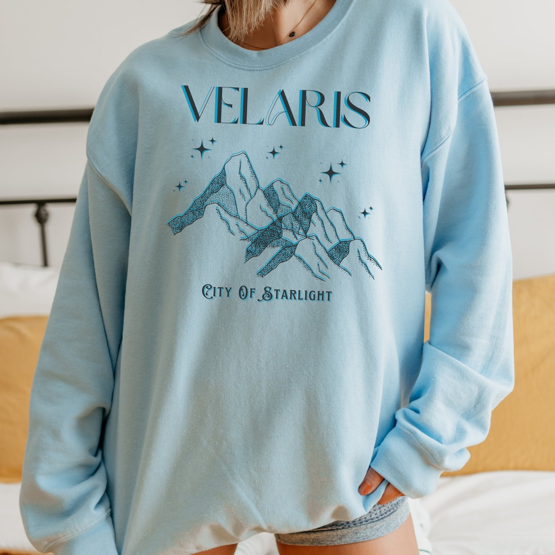 Velaris City Of Starlight Acotar Sweatshirt Literary Sweatshirt A Court of Thorns Acotar Merch - AFADesignsCo