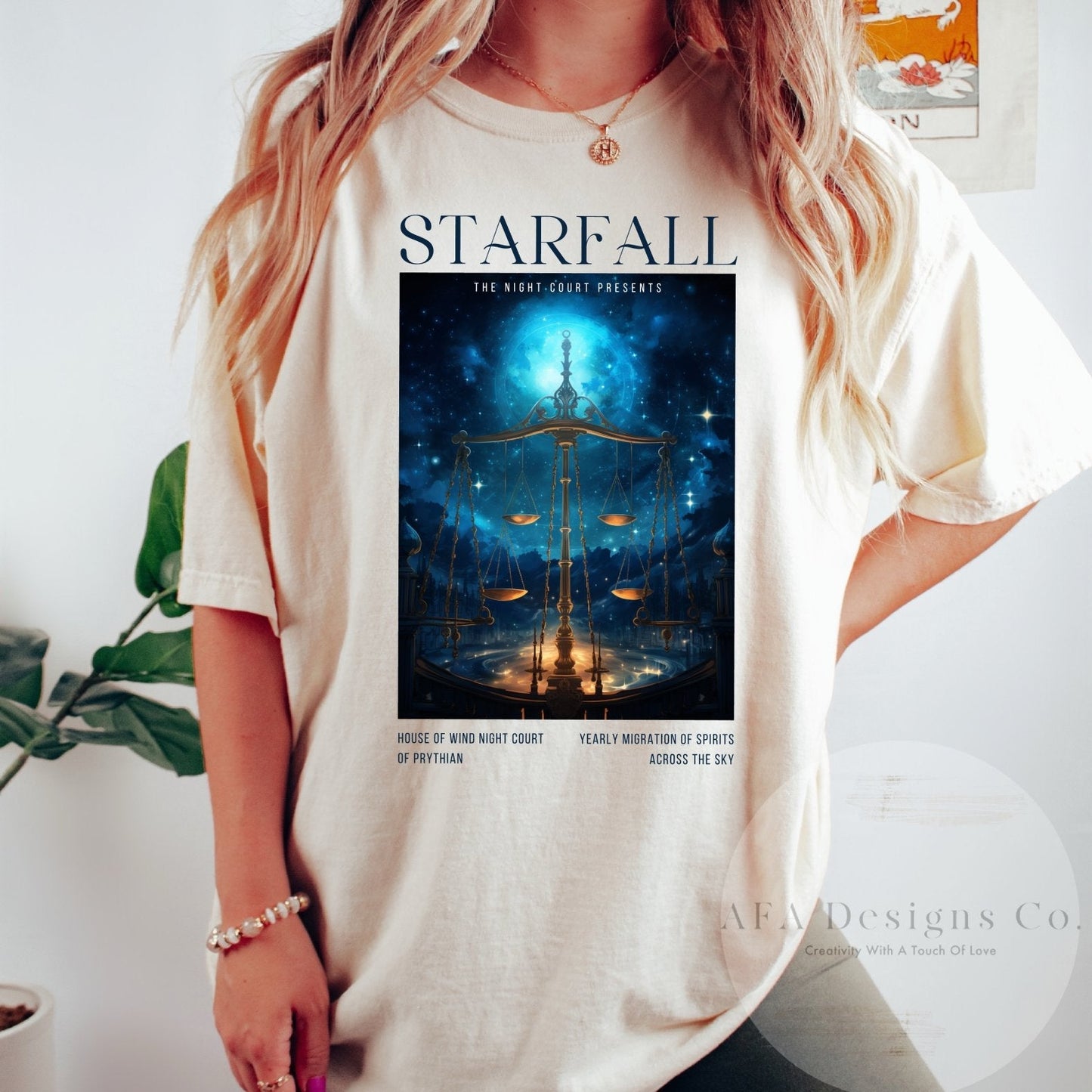 Comfort Colors® Acotar Starfall t-shirt, House Of Wind t-shirt, Sjm merch, Starfall Celebration shirt, A Court of Thorns and Roses - AFADesignsCo