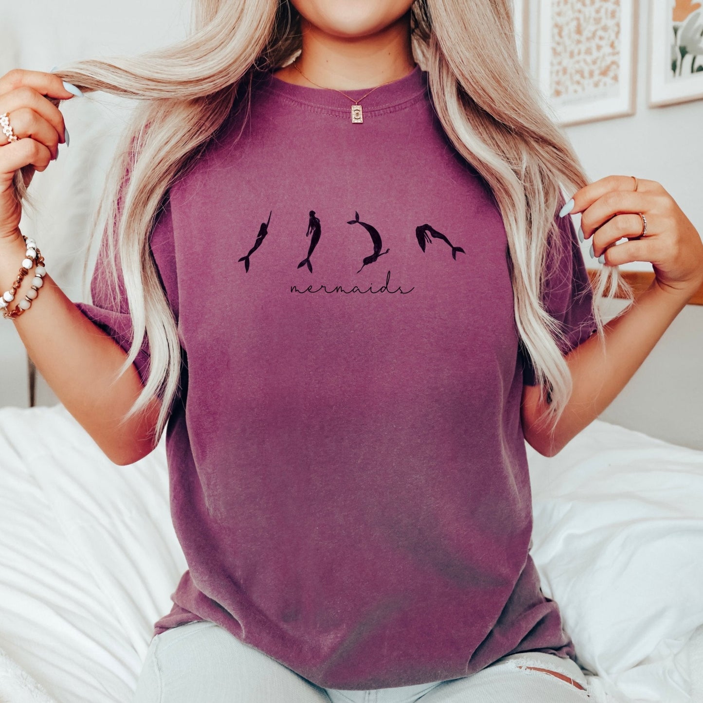 Mermaids T-Shirt, Funny Shirt, Ocean Shirt, Top Selling Shirts, Graphic Tee, Mermaidcore Shirt, Unisex Tee - AFADesignsCo
