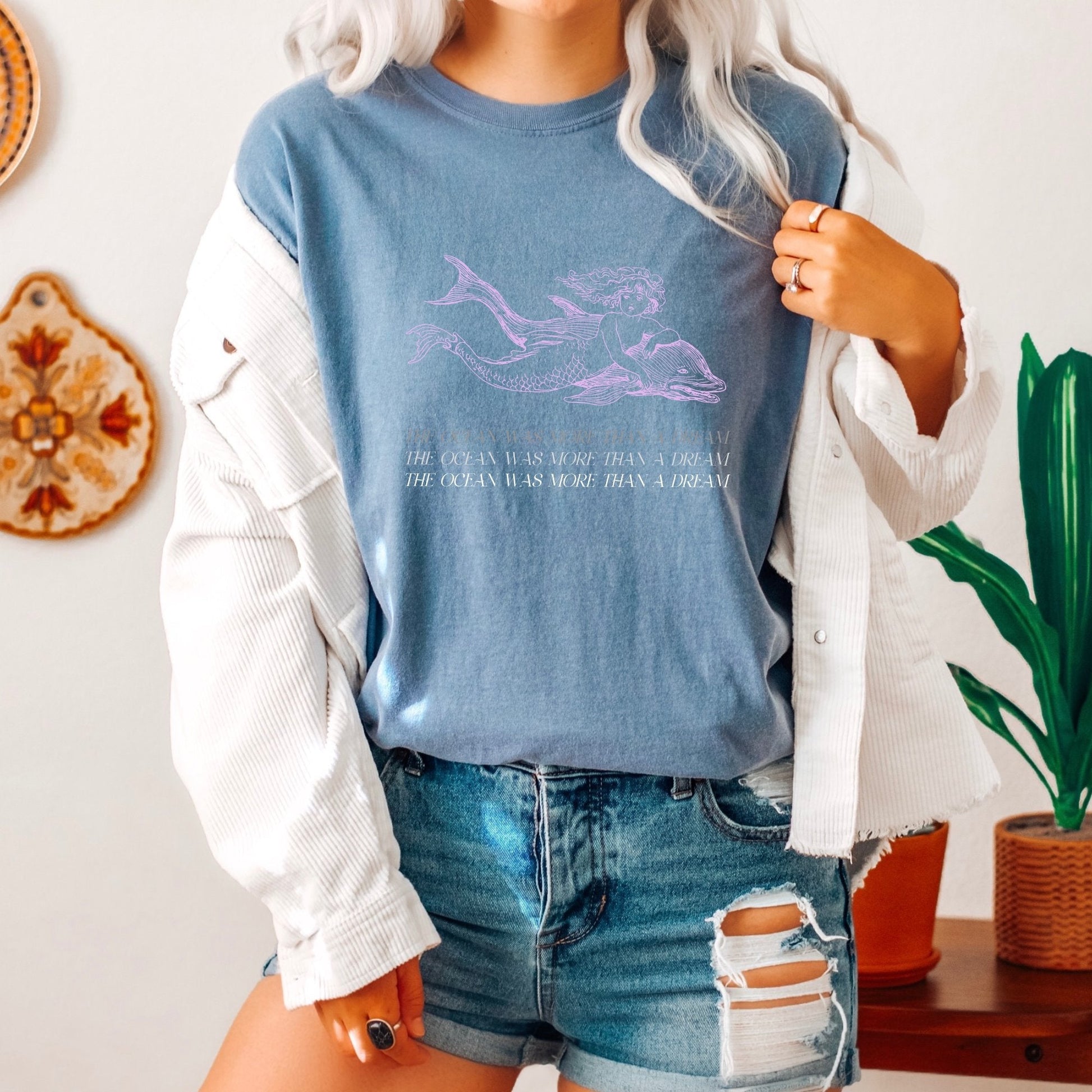More than a dream Shirt Mermaid shirts Unisex mermaid-core T-shirts, Best Selling Family Shirts, Kid Birthday Shirts, Family Matching Shirts - AFADesignsCo