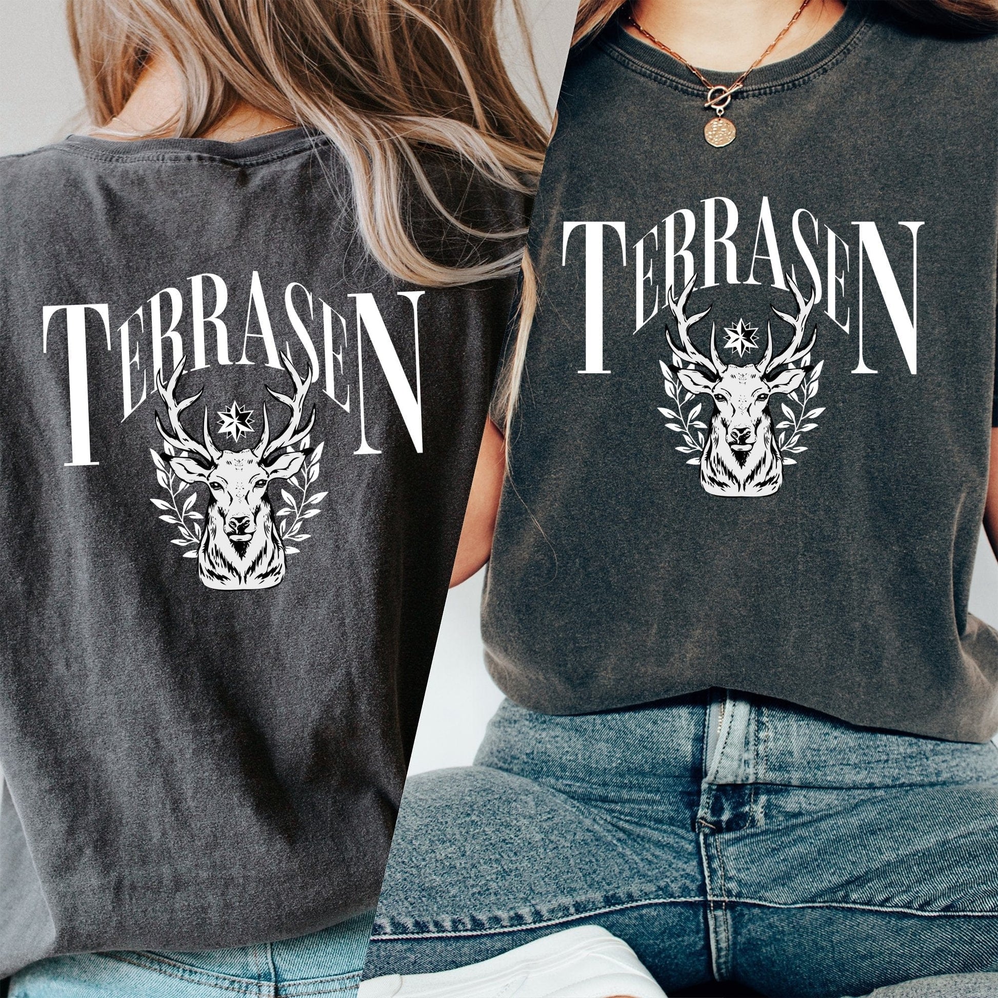 Original Design, Terrasen Sweatshirt, Throne of Glass sweater, Gift for the Rhysand Fan Girl, ACOTAR Merch, Aelin Galathynius Shirt - AFADesignsCo