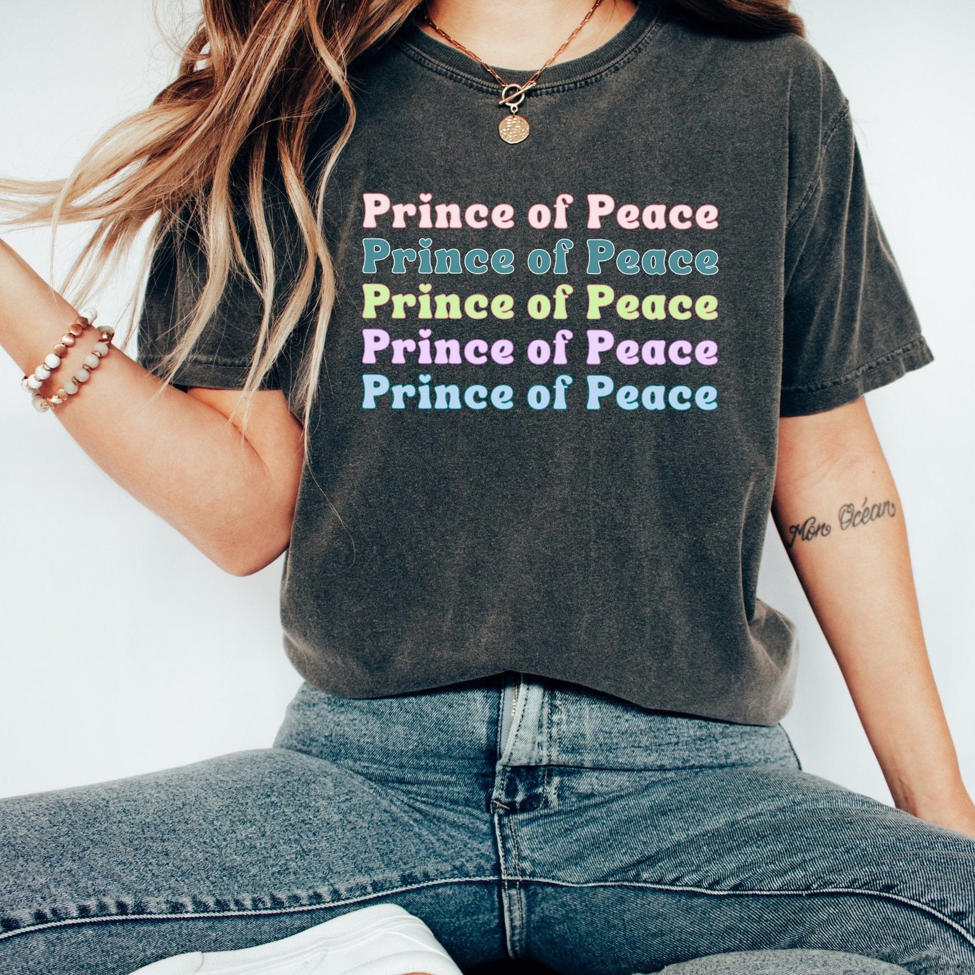 Prince of Peace Poet Shirt, Writer Sweater, Writer Pullover, Writer Clothing, Writing Hoodie, Poetry Clothing, Poetry Hoodie - AFADesignsCo