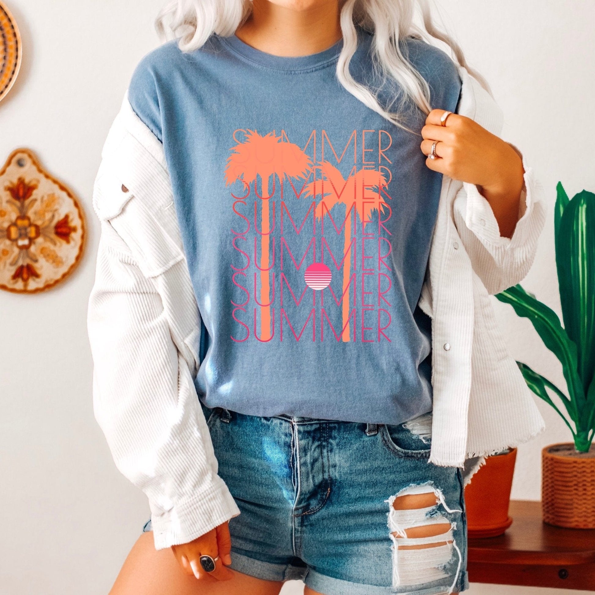 Summer Vibes T-Shirt, Beach Vibes T-Shirt, Vacation Tee, Unisex Fit, Super Soft T-Shirt - AFADesignsCo