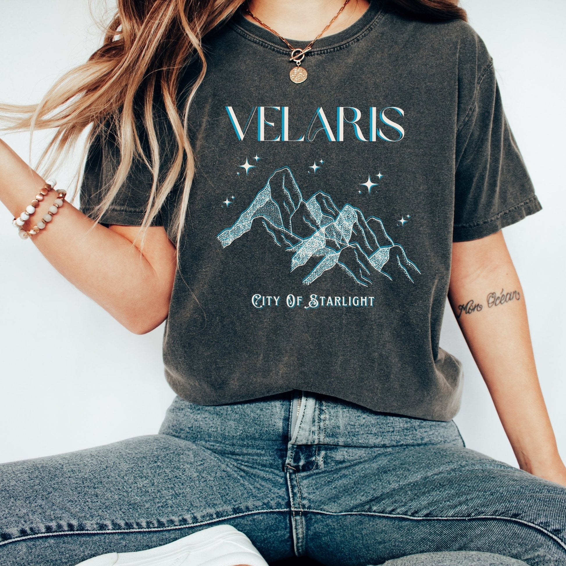 Velaris City Of Starlight Acotar Shirt Literary Shirt A Court of Thorns Acotar Merch Rhysand Shirt Acosf Night Court Fandom Shirt Acomaf - AFADesignsCo