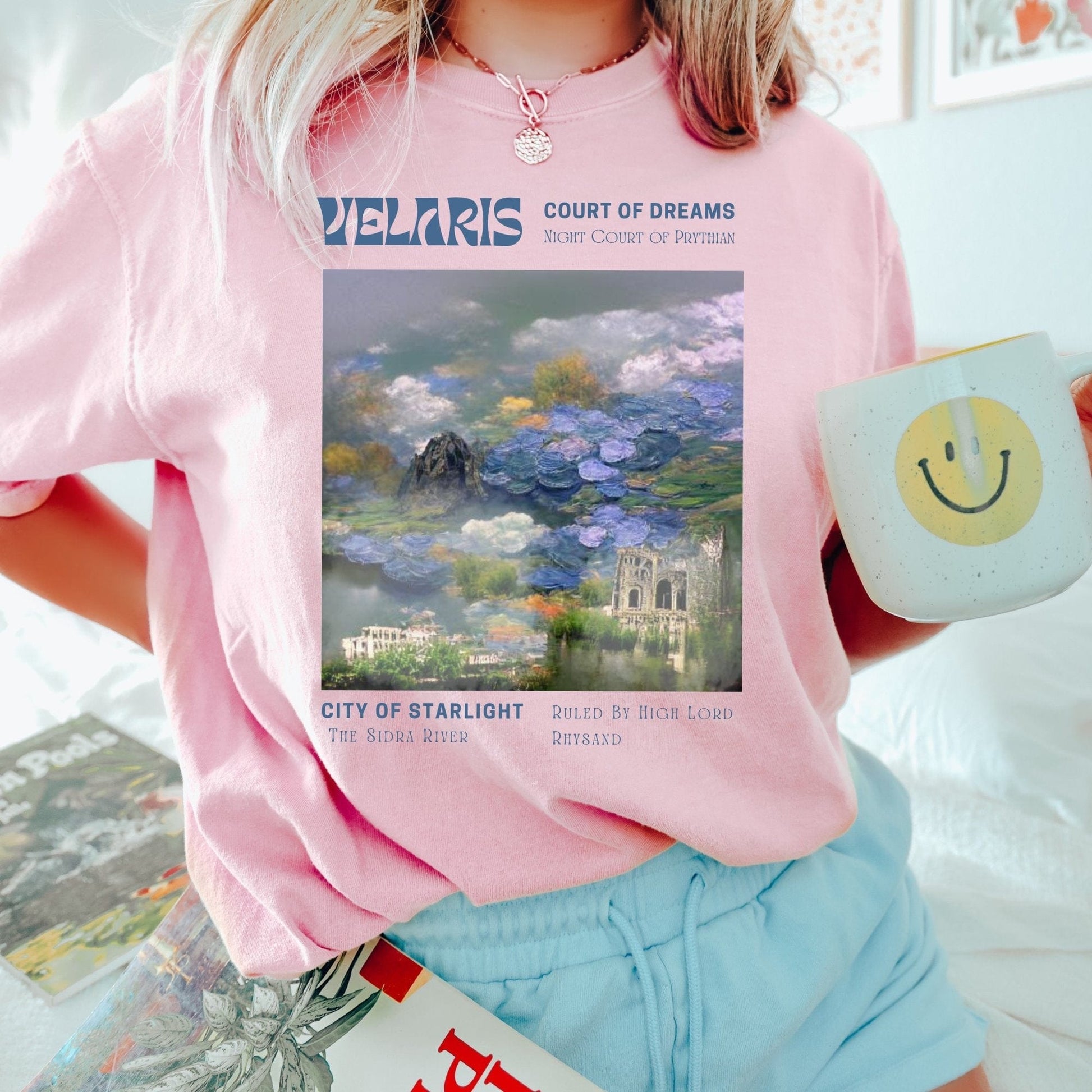 Velaris City of Starlight Shirt ACOTAR T-shirt A Court of Thorns and Roses Night Court Shirt Book Lover Tee Gift for Bookish - AFADesignsCo